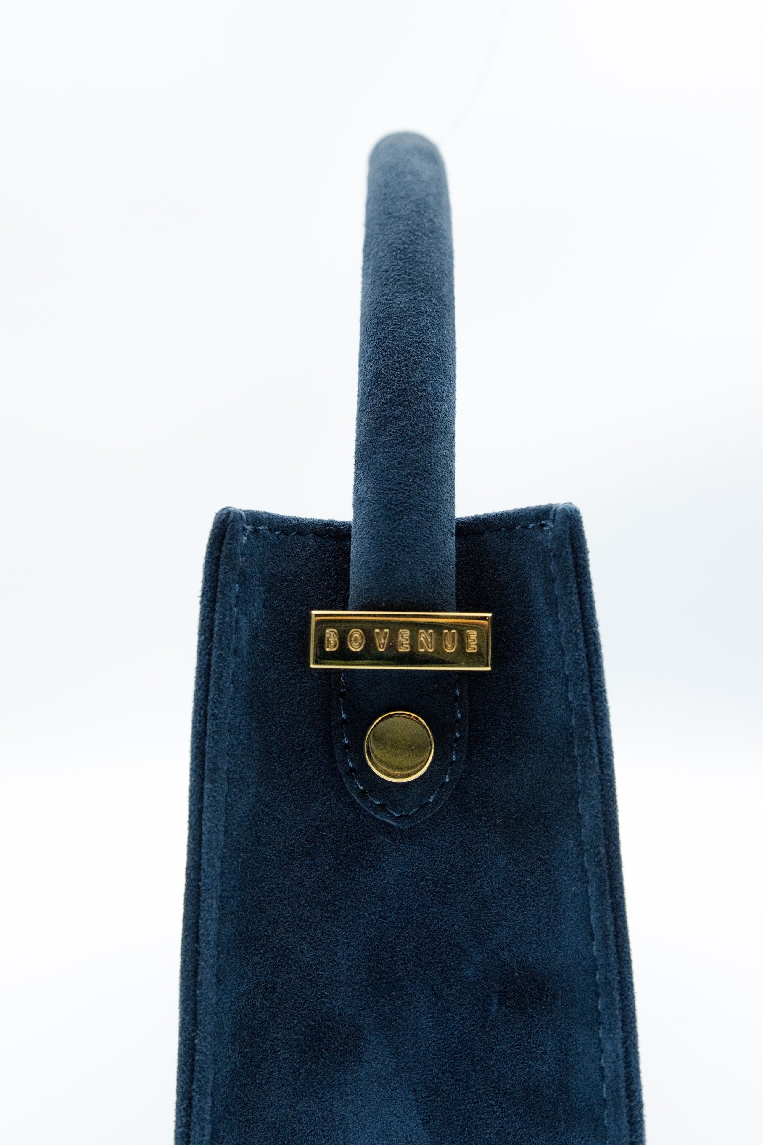 Lulu Mini in Navy Suede